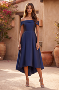 Floor Length Short Formal Cocktail Dress