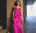 Long Satin Formal Dress
